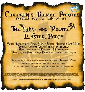 Pirate & Fairy Party Surrey